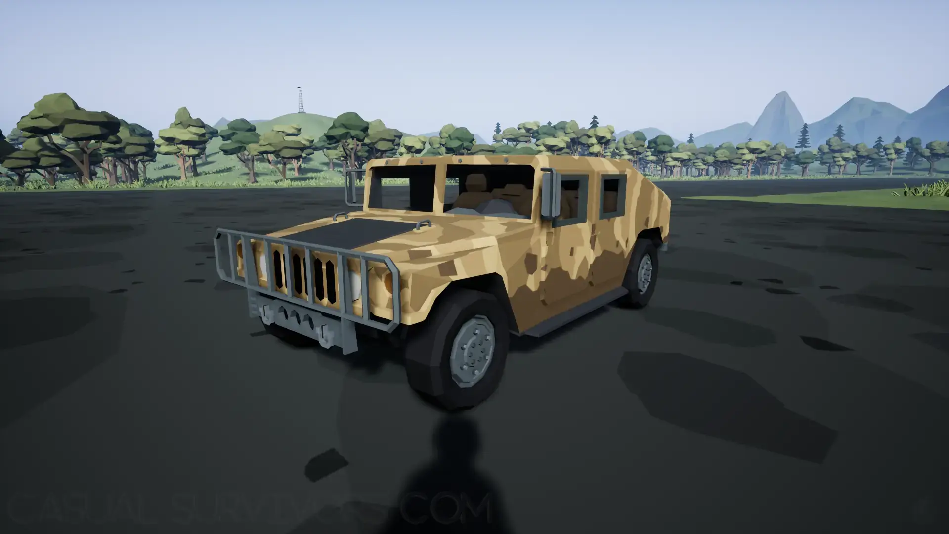 Deadpoly Black Hummer
