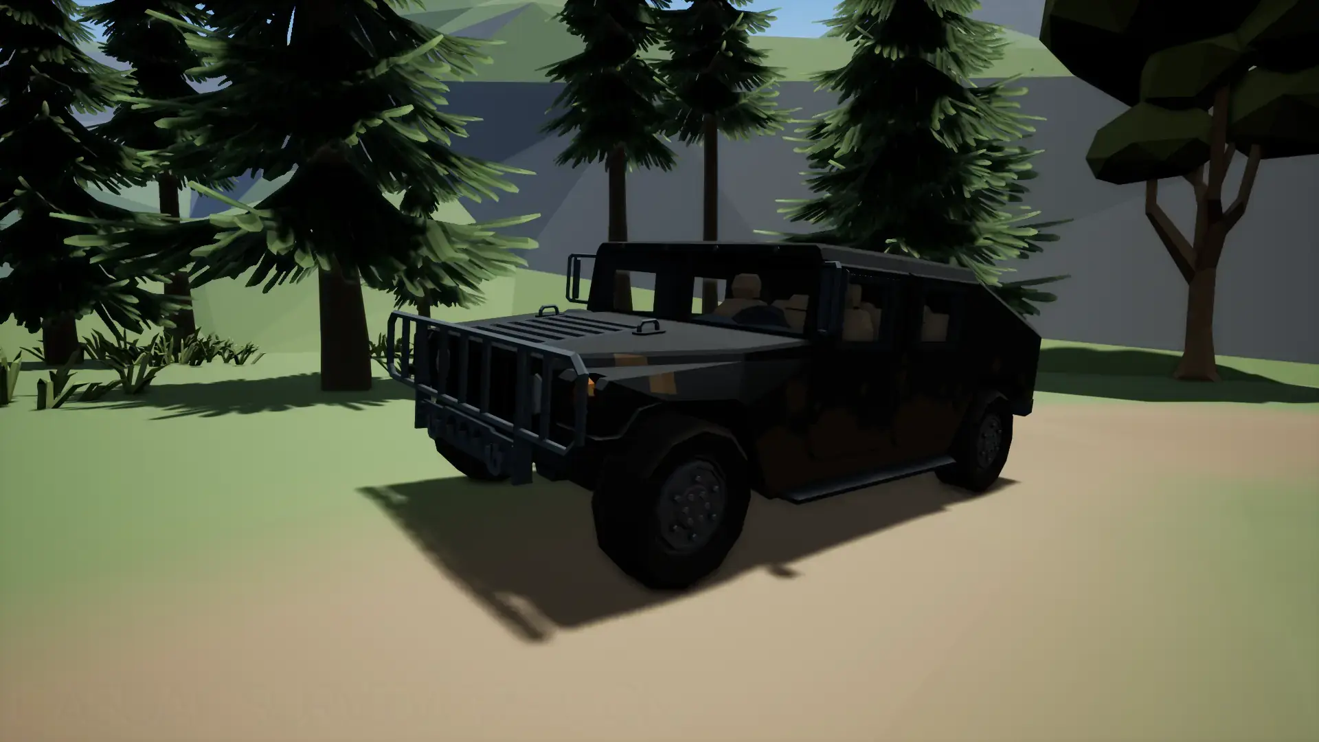 Deadpoly Black Hummer