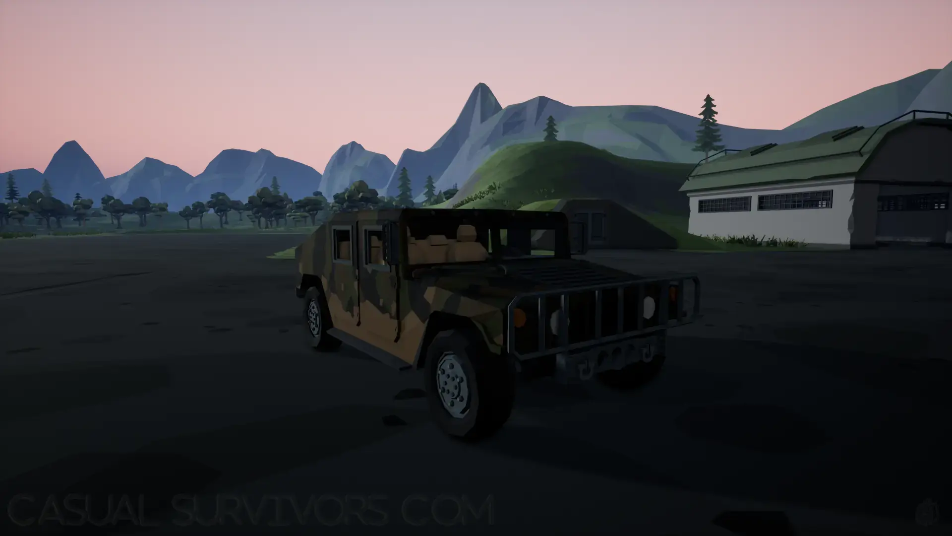 Deadpoly Green Camo Hummer