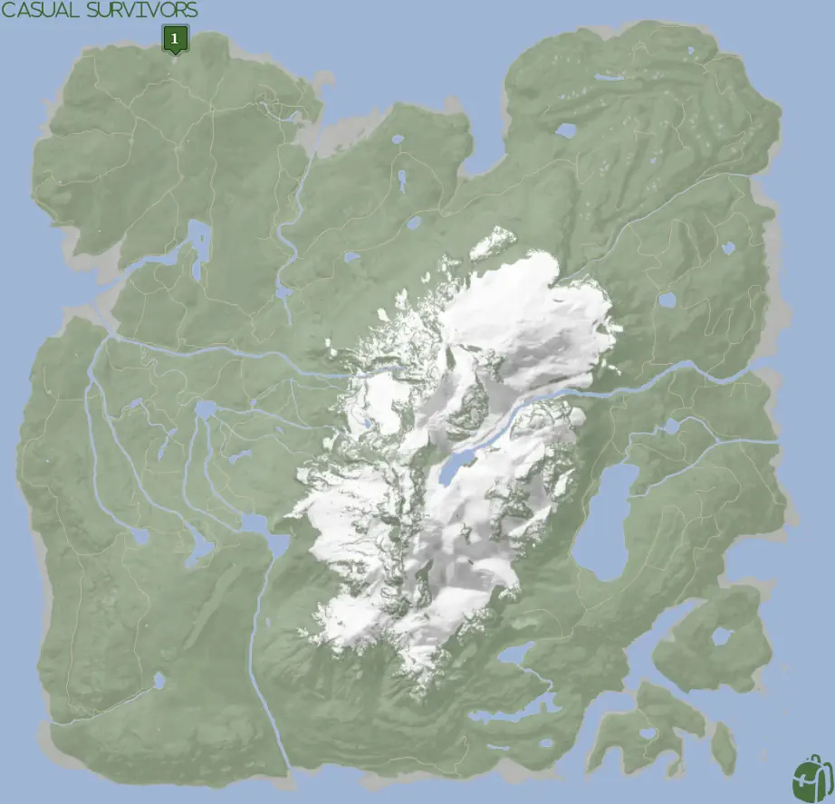 Sons of the Forest Camouflage Suit Map Location