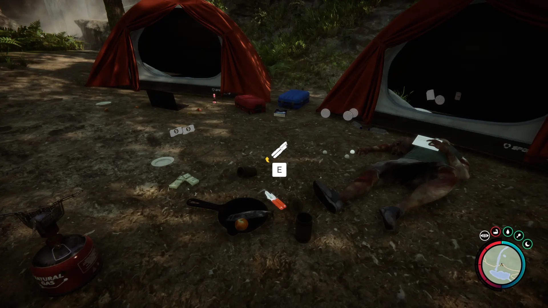 Sons of the Forest Can Opener on Body