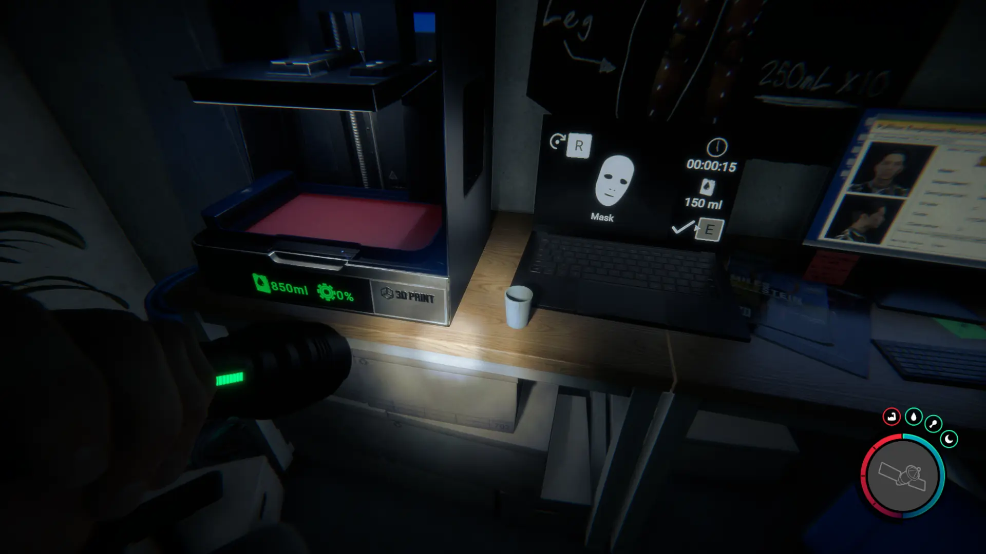 Sons of the Forest Red Mask 3D Printer Location 1