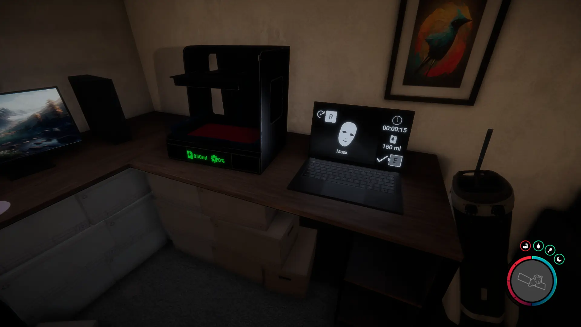 Sons of the Forest Red Mask 3D Printer Location 4