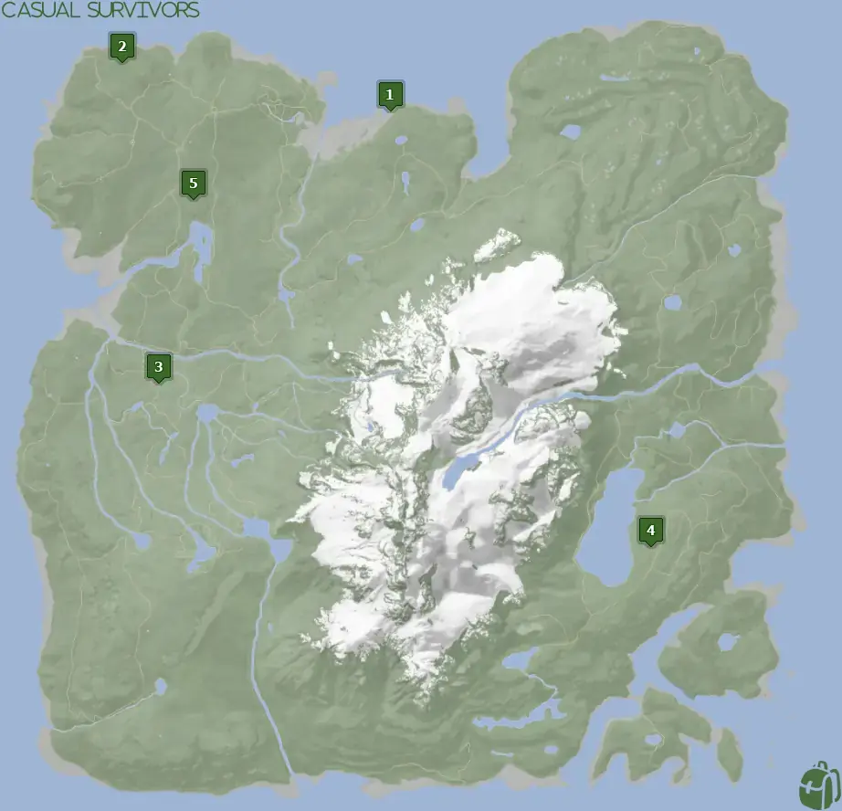 Sons of the Forest Shotgun Rail Map Location